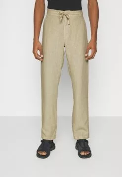 120%25 Lino PANTALONE UOMO COULISSE - Broek