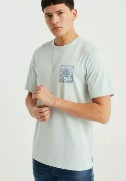 WE FASHION MET OPDRUK - T-shirt Print -Hemden Winkel a69100a29863450abb220e3776695600