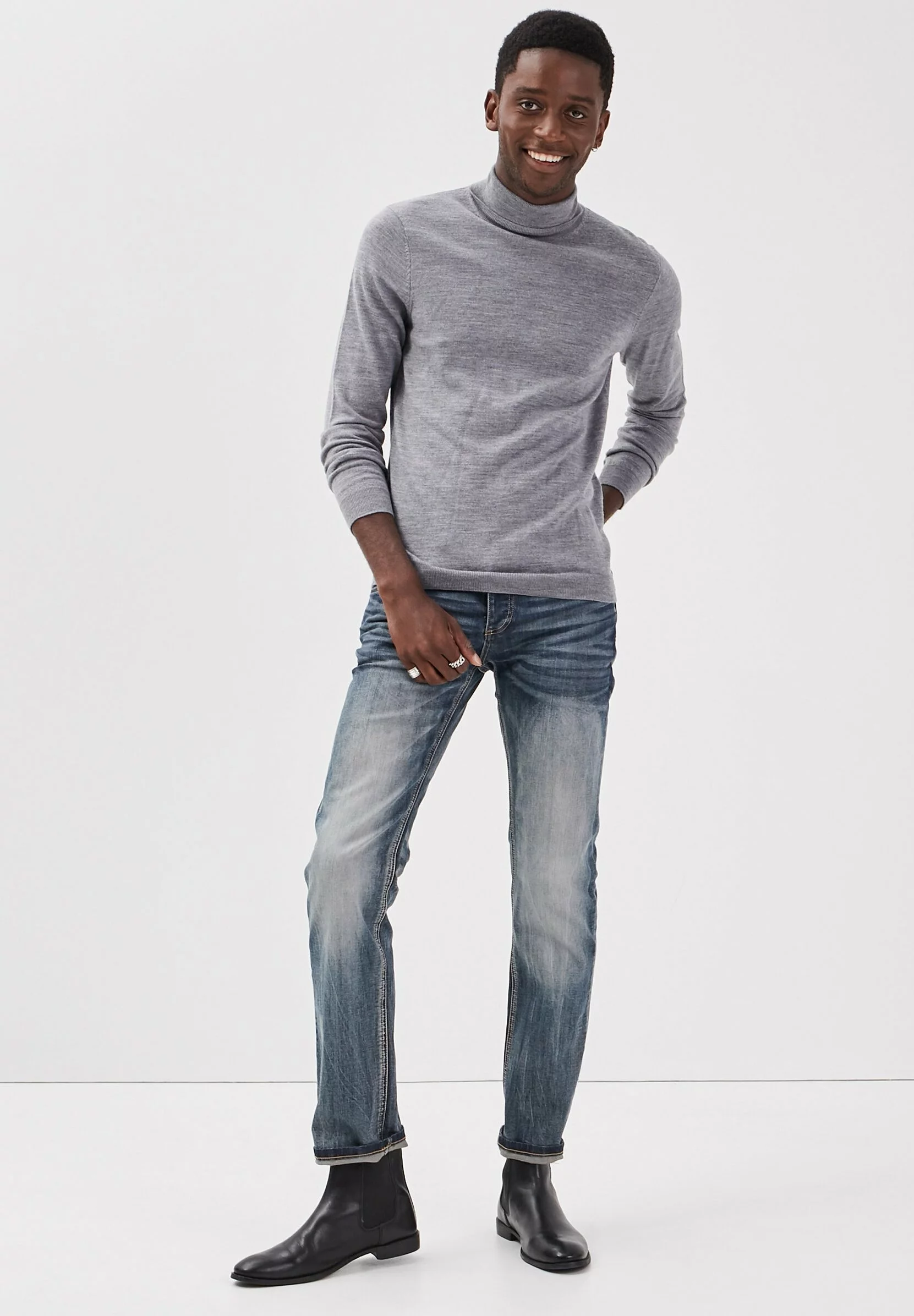 Straight leg jeans Bonobo Jeans Straight Leg Jeans -Hemden Winkel af1a519ee566479d8677731097a1a2f7