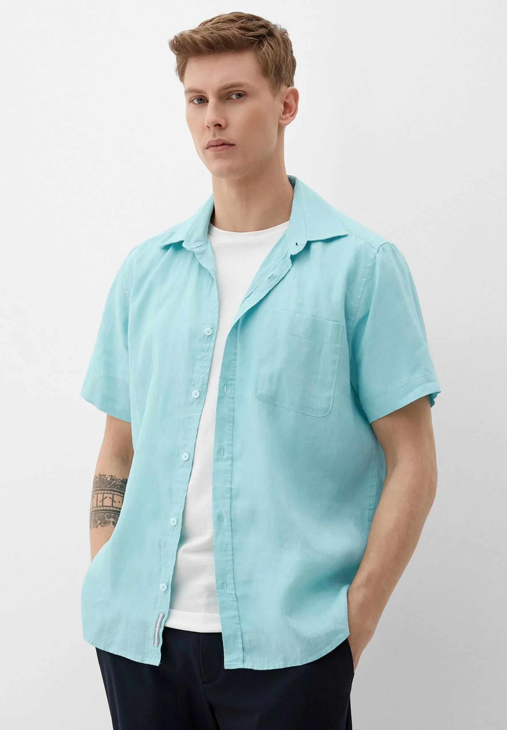 S.Oliver KURZARM AUS - Overhemd